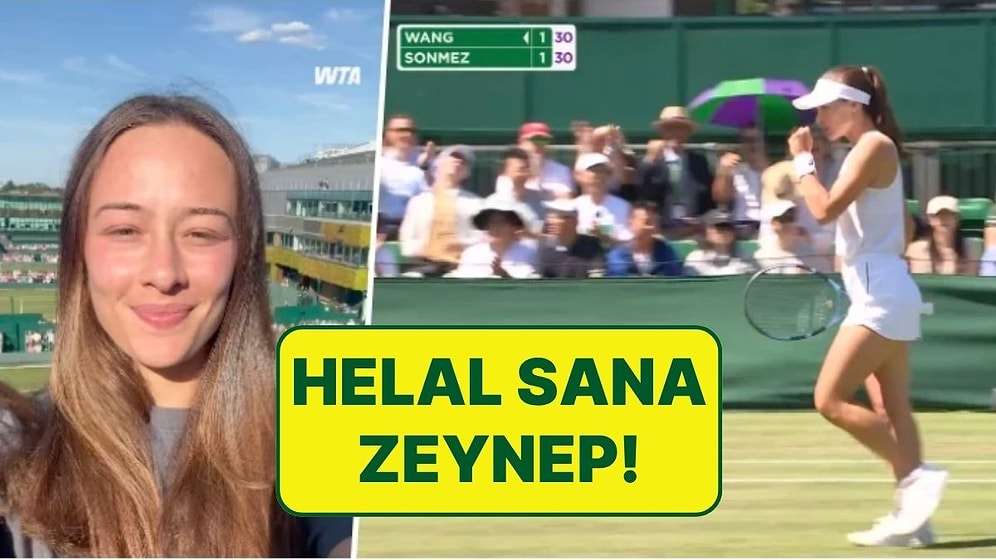 3. Tura Yükseldi: Zeynep Sönmez Wimbledon’da Tarih Yazıyor