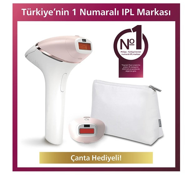 Philips Lumea BRI950/00 Lumea Lazer Epilasyon, ev konforunda epilasyonun ne kadar hayat kolaylaştırdığını sizde deneyimleyin!