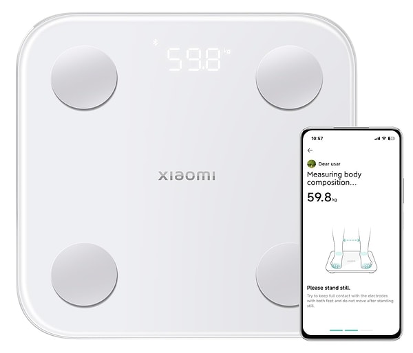 Xiaomi Mi Body Composition Scale S400, akıllı baskül kategorisinde en çok tercih edilen modellerin başında geliyor.