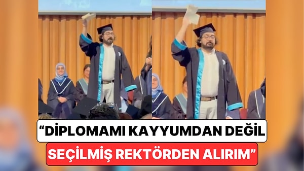 Boğaziçi Üniversitesi'nden Yüksek Onur Derecesi ile Mezun Olan Öğrenci Diplomasını Yırttı