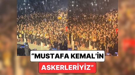 Bir Üniversitenin Mezuniyet Töreninde “Mustafa Kemal’in Askerleriyiz” Sloganları Atıldı