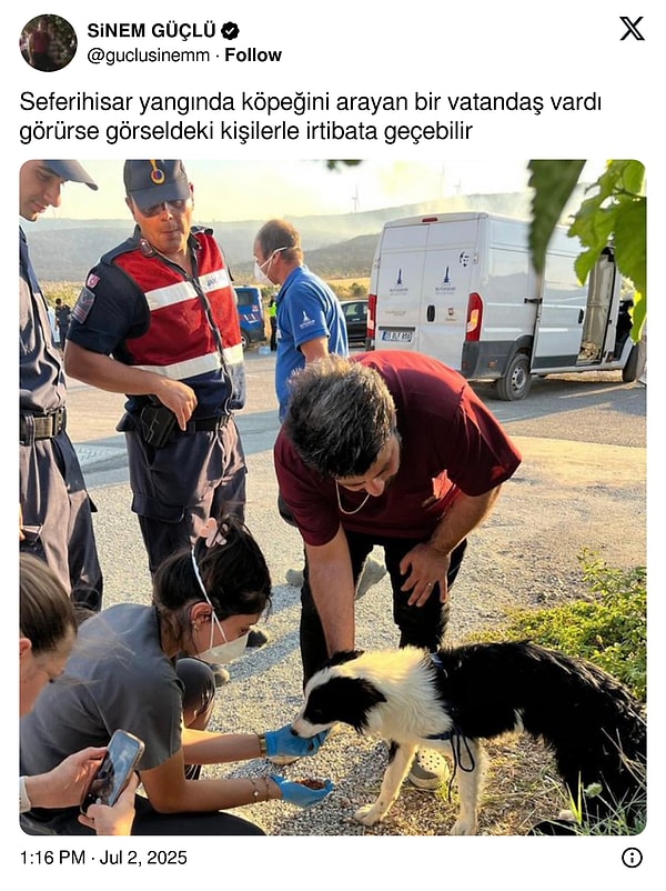 Yangında kaybolanlar da sahiplerine kavuştu... 👇