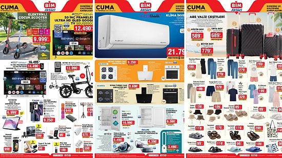 BİM'e Valiz Seti Geliyor! 11 Temmuz 2025 BİM Aktüel Ürünler İndirim Kataloğu
