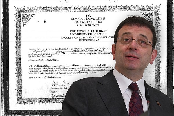 Ekrem İmamoğlu hakkında yürütülen, “resmi belgede sahtecilik” soruşturması tamamlandı.