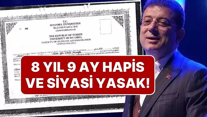 Diploma İddianamesinde Ekrem İmamoğlu İçin İstenen Ceza Belli Oldu