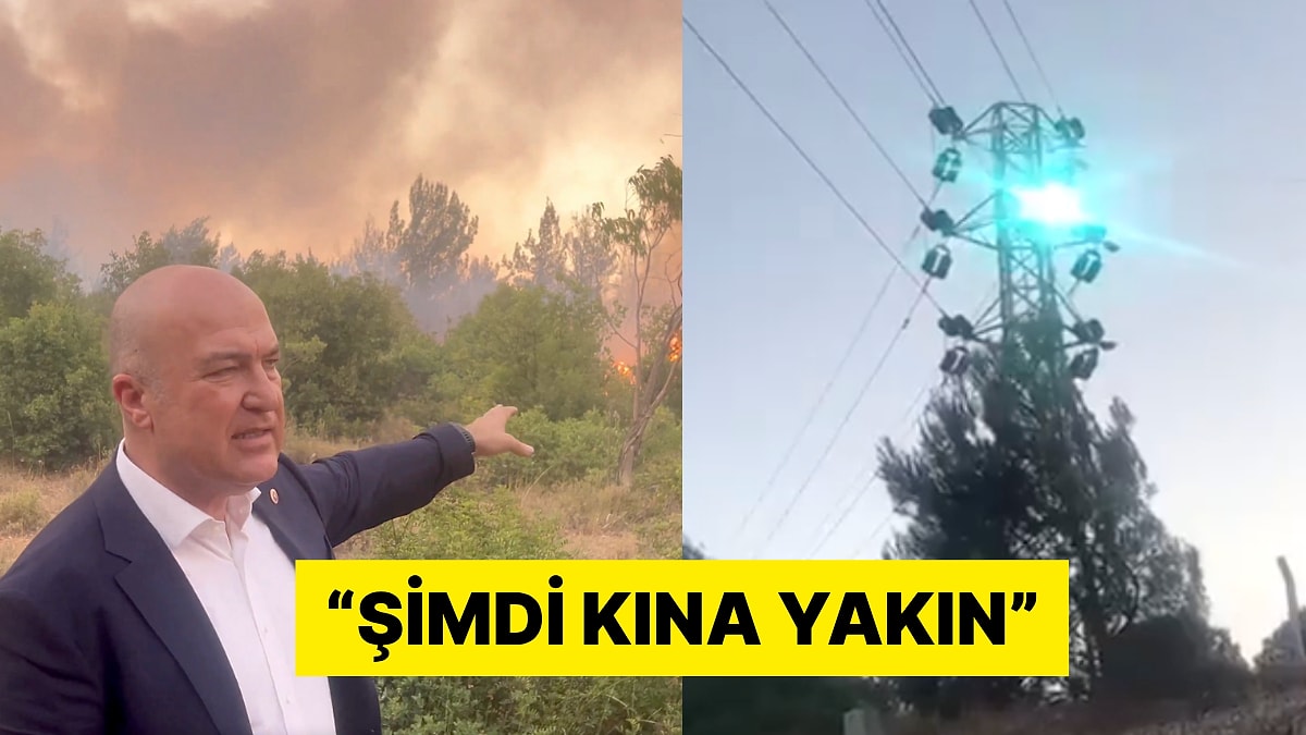 İzmir Yangını İçin &quot;Somut Bulgu Yok&quot; Diyen Elektrik Şirketine Yanıt CHP&apos;li Vekilden Geldi