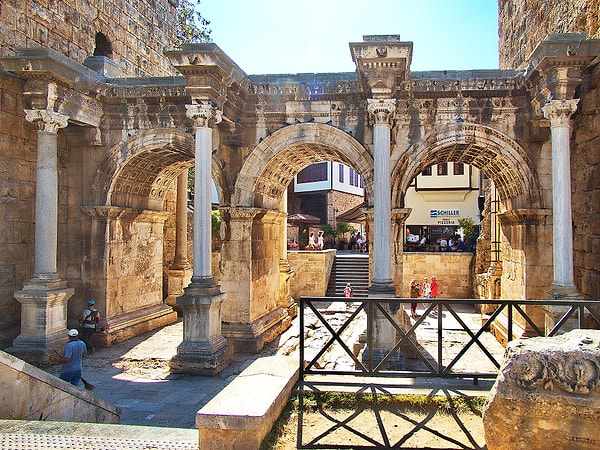 History of Hadrian's Gate: From the Roman Empire to the Present
