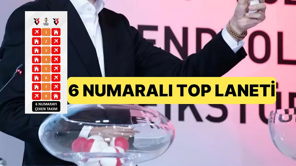 Fikstürde "6 Numaralı Topu Çeken Yanar" Dendi, O Topu Beşiktaş Çekti