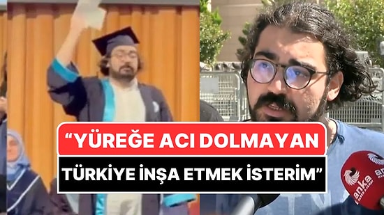 Törende Diplomasını Yırtarak Tepki Gösteren Boğaziçili Doruk Dörücü’den Açıklama