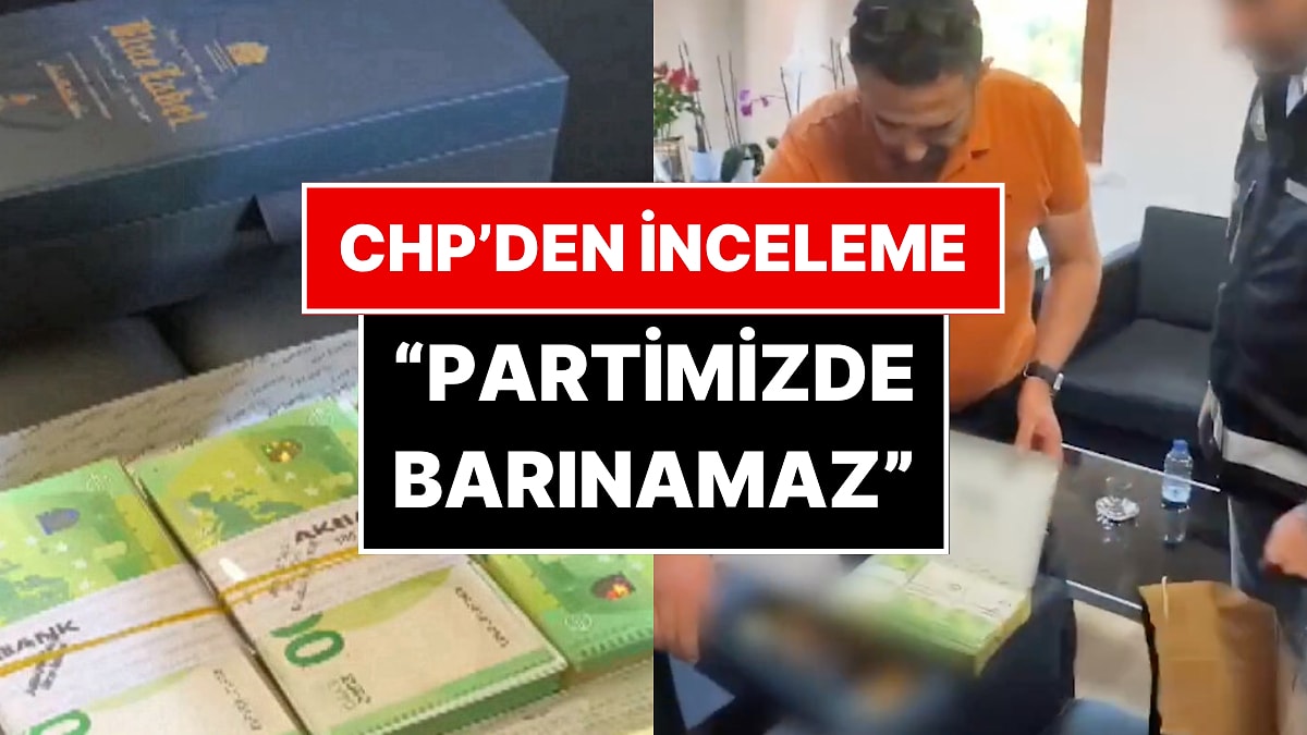 Baklava Kutusunda 110 Bin Euro Görüntülerine Özgür Özel&apos;den Açıklama