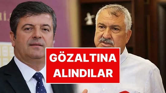 Adana Büyükşehir Belediye Başkanı Zeydan Karalar ve Adıyaman Belediye Başkanı Abdurrahman Tutdere Gözaltında