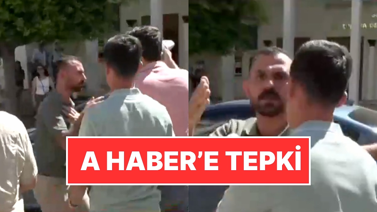 Canlı Yayına Yansıdı: Adana Büyükşehir Belediyesi Önünde Yayın Yapan A Haber’e Tepki
