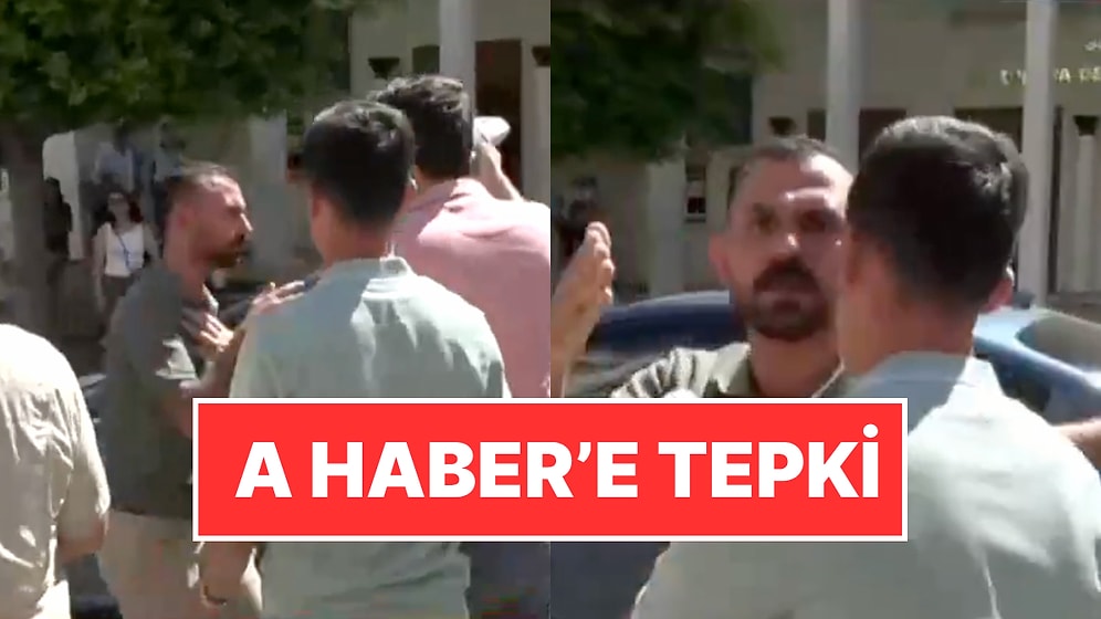 Canlı Yayına Yansıdı: Adana Büyükşehir Belediyesi Önünde Yayın Yapan A Haber’e Tepki