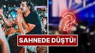 Hiç Bozuntuya Vermedi: Bursa'da Sevenleriyle Buluşan Bayhan Dengesini Kaybedip Sahnede Yere Düştü!