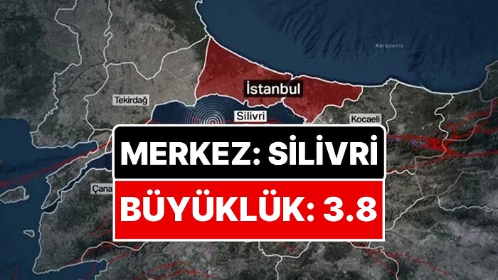 İstanbul'da Hissedilen Deprem Meydana Geldi! AFAD Depremin Büyüklüğünü ve Merkezini Açıkladı