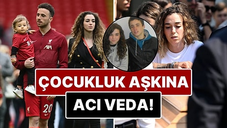 Trafik Kazasında Hayatını Kaybeden Futbolcu Diego Jota'nın Çocukluk Aşkı Rute Cardoso'dan Eşine En Acı Veda!
