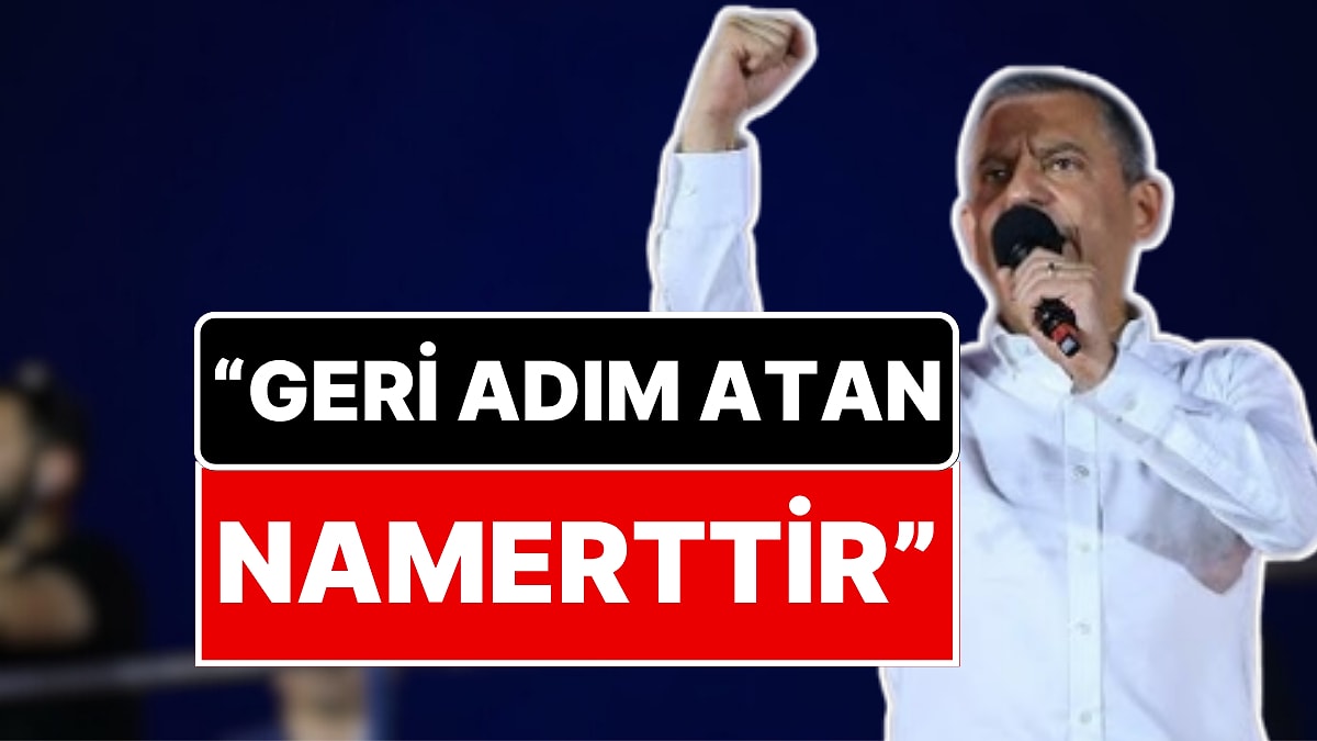 Özgür Özel’den Cumhurbaşkanı Erdoğan’a Sert Çıkış! CHP Liderinden Gündem Yaratacak Sözler