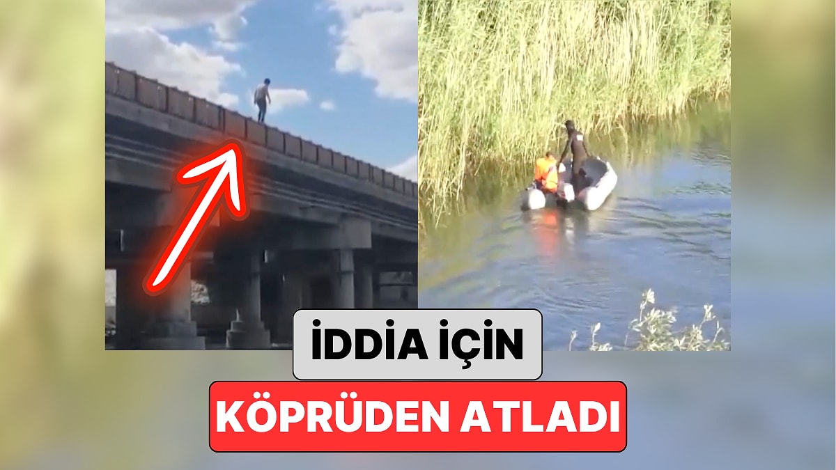 Kırıkkale&apos;de Arkadaşlarıyla Girdiği İddia İçin Köprüden Atlayan Genç Kayboldu