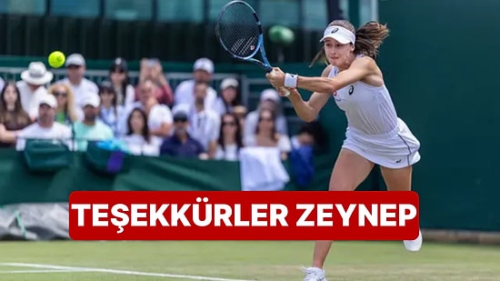 Wimbledon'da Tarih Yazan Zeynep Sönmez 3. Turda Elendi
