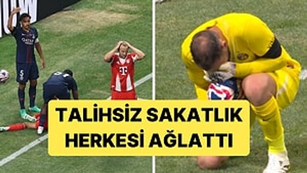 PSG-Bayern Münih Maçında Musiala'yı Sakatlayan Donnarumma Gözyaşlarına Boğuldu