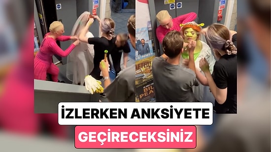 Shrek Müzikali'nde Fiona'nın Dönüşüm Sahnesi İçin Kostüm Değiştiren Ekibin Muazzam Uyumu