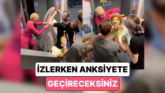 Shrek Müzikali'nde Fiona'nın Dönüşüm Sahnesi İçin Kostüm Değiştiren Ekibin Muazzam Uyumu