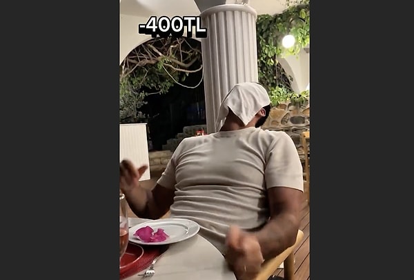 Gün boyu sadece yedi.