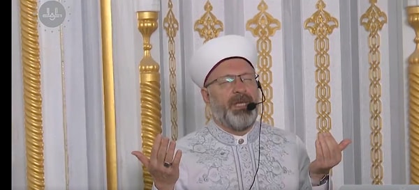 Diyanet orman yangınları için tüm camilerde dua etti.