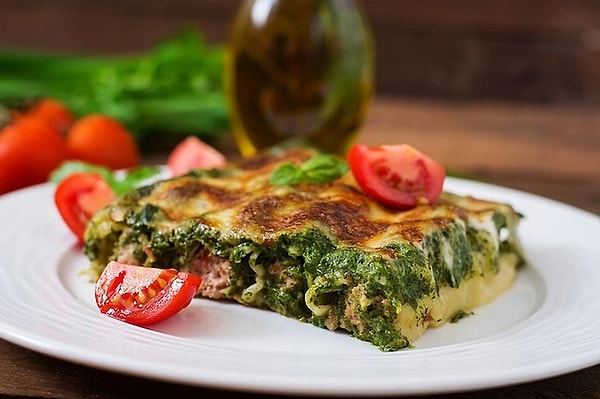 4. Ispanaklı Kiş ve Çıtır Kabak