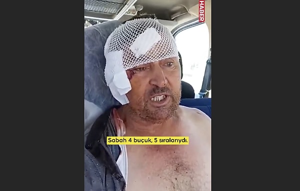 "Biraz yatmıştık, battaniyeyi kaldırdığımda aslan üstüme çöktü"