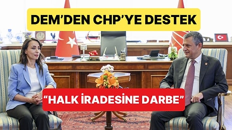 DEM Parti Eş Genel Başkanı Tülay Hatimoğulları, CHP'ye Destek Ziyaretinde Bulundu