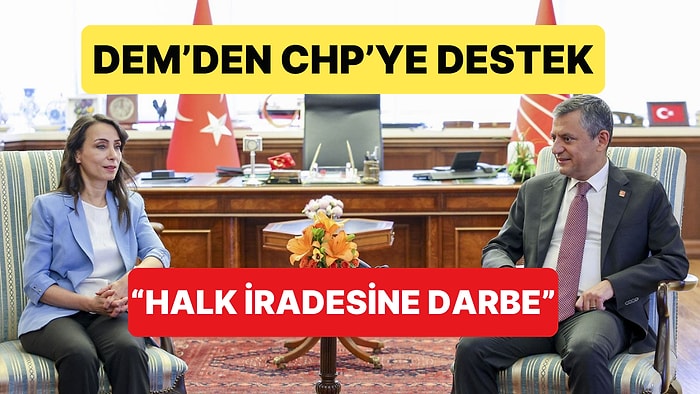 DEM Parti Eş Genel Başkanı Tülay Hatimoğulları, CHP'ye Destek Ziyaretinde Bulundu