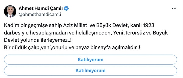 Açtığı ankette kullandığı ifadelere sert tepkiler geldi.