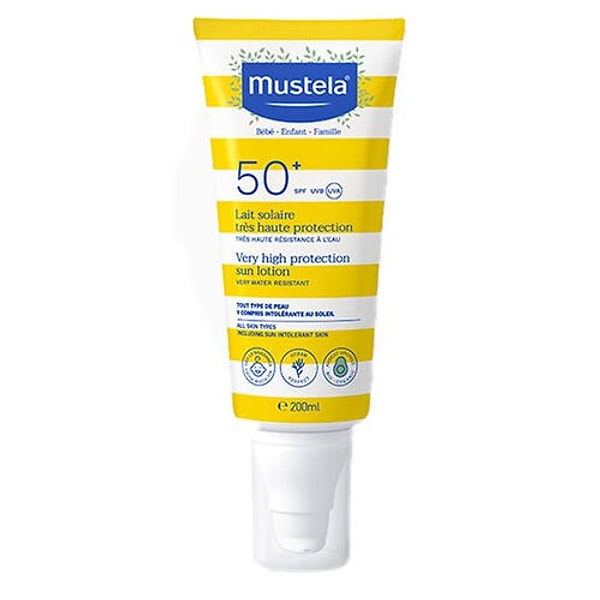 10. Mustela Very High Protection Sun Lotion