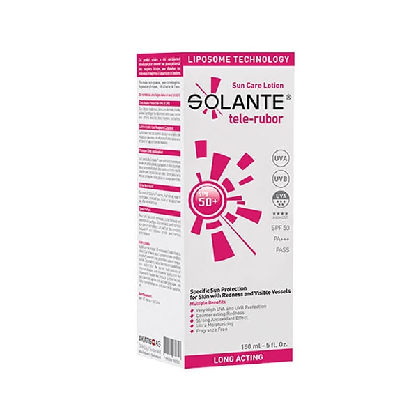 9. Solante Telerubor SPF 50+ Losyon 150 ml
