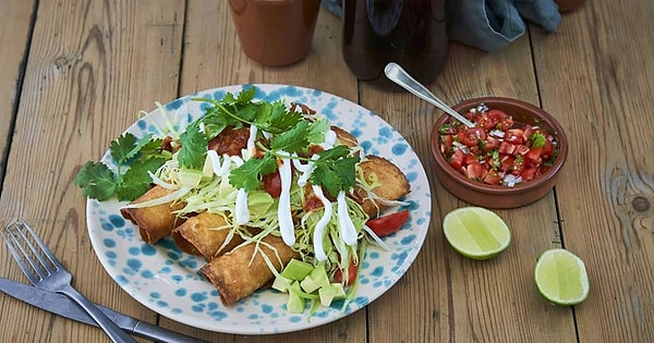 5. Tavuk Taquitos & Kabak Cipsi