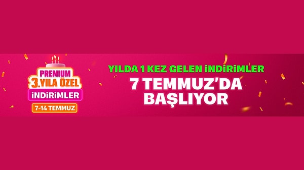 Yılda Bir Kez Gelen İndirimler Kapsamında Öne Çıkan Kategoriler: