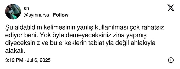 Şoray’ın “Erkeklerin yaradılışında bu var sanırım” sözleri de sosyal medyada gündeme oturdu.