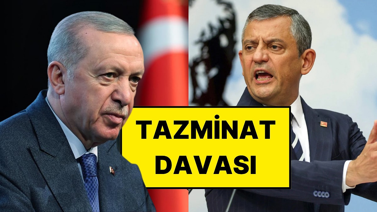 Cumhurbaşkanı Erdoğan Özgür Özel&apos;e 500 Bin TL&apos;lik Tazminat Davası Açtı