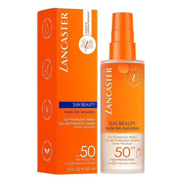 3. Lancaster Sun Beauty Sun Protective Water SPF 50