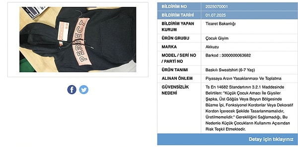 Güvensiz Ürün Bilgi Sistemi (GÜBİS) nedir?