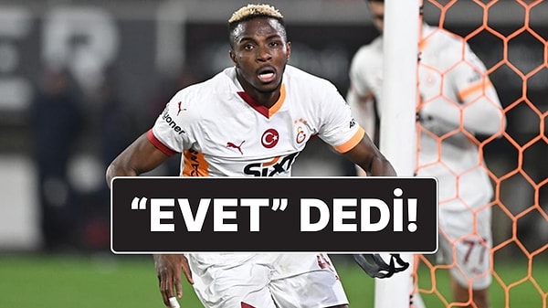 Geçtiğimiz sezon attığı gollerle lige damga vuran Victor Osimhen’den Galatasaraylı taraftarlara müjde geldi.