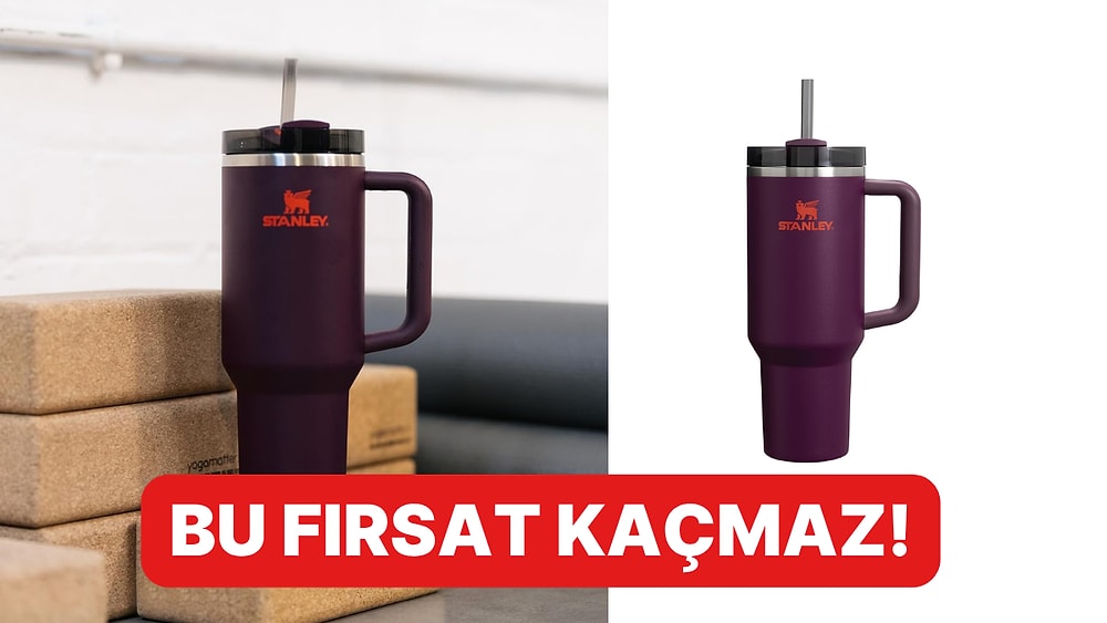 Günün Fırsatı: Herkesin Elinden Düşürmediği Stanley Quencher Pipetli Termos İndirimde!