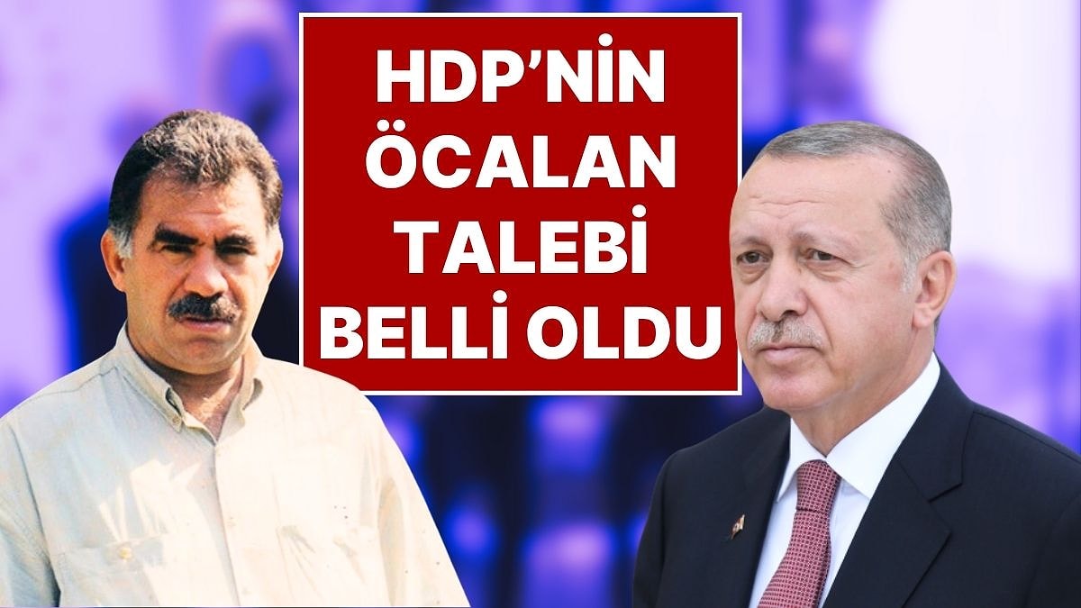 DEM Parti’nin Abdullah Öcalan Hakkındaki İsteği Belli Oldu