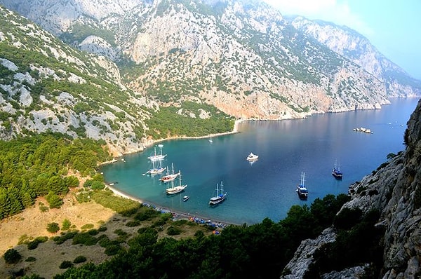 10. Sazak Bay (Adrasan - Access by boat)