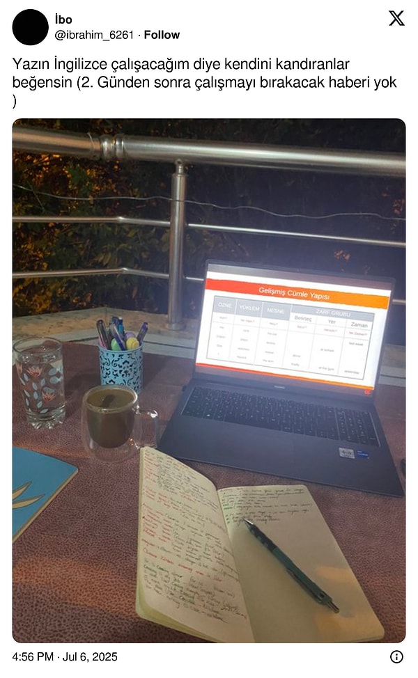 Eminiz herkesin İngilizce öğrenmek için yaptığı bir plan vardır.