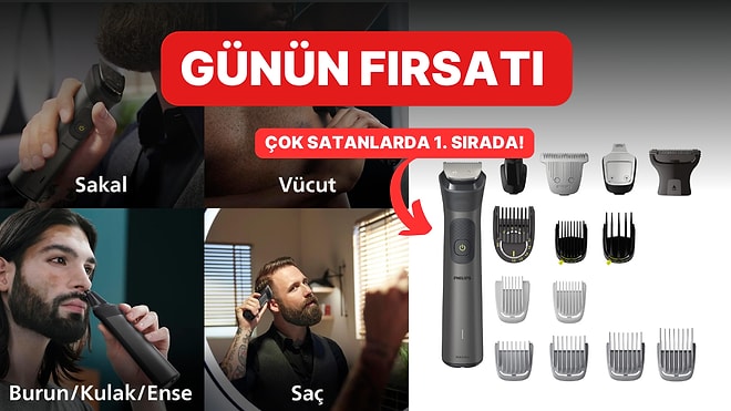 Günün Fırsatı: Philips 15'i 1 Arada Erkek Bakım Seti İndirimde!