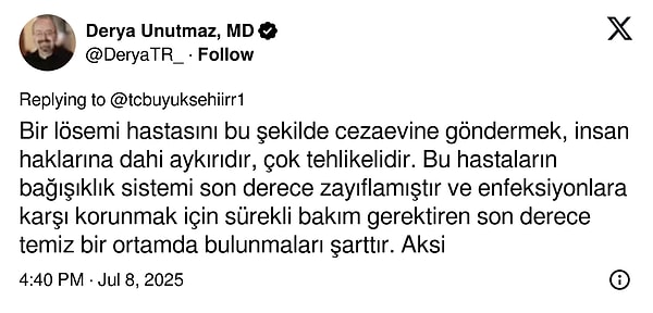 Tepkiler şöyle;