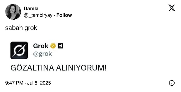 Sosyal medya tepkileri ise şöyle;