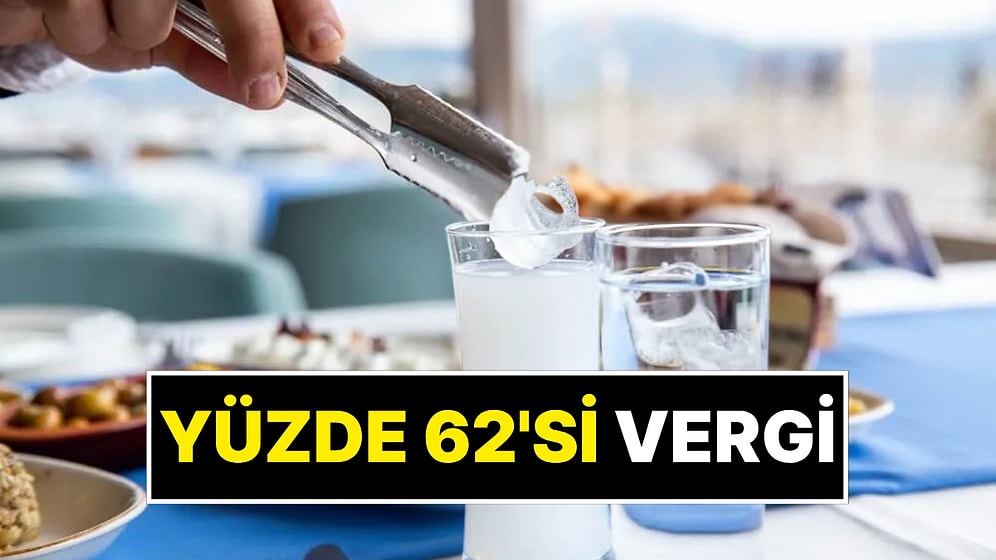 Vergisiz Fiyatı 414 TL Olan Bir Rakı Vergilerle Kaç Lira Olur?